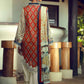 Tena Durrani Embroidered Lawn Unstitched 3 Piece Suit - 01 Sorbet -  Eid ul Azha Collection