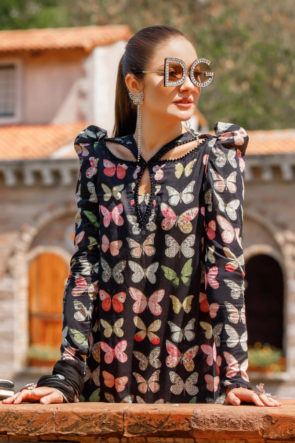 M.Prints By Maria B Embroidered Lawn Suits Unstitched 3 Piece MPT-1701-B