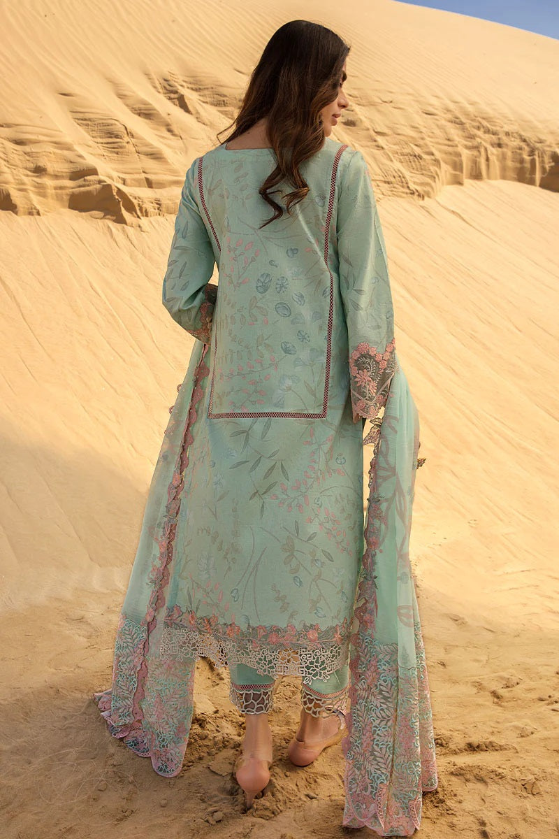 Rang Rasiya Embroidered Premium Lawn Suits Unstitched 3 Piece RR-01 Orchid