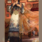 Maria B MPrint Embroidered Khaddar 3 Piece Unstitched Dress with Silk Dupatta - MPW 1B