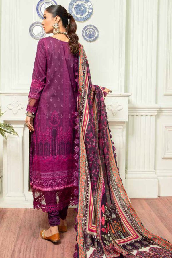 Mausummery Digital Printed Lawn Unstitched 3 Piece Suit – 02 Peony