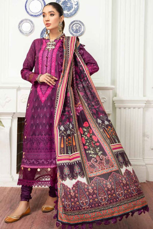 Mausummery Digital Printed Lawn Unstitched 3 Piece Suit – 02 Peony