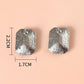Geo Decor Stud Earrings - HDJ 204