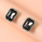 Geo Decor Stud Earrings - HDJ 204