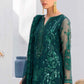Value Edition By Emaan Adeel Embroidered Organza Suits Unstitched 3 Piece VE-205 - Luxury Collection