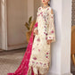 Nafasat By Emaan Adeel Embroidered Organza Suits Unstitched 3 Piece NF-207 - Luxury Collection