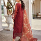 Nafasat By Emaan Adeel Embroidered Organza Suits Unstitched 3 Piece NF-209 - Luxury Collection
