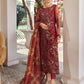 Nafasat By Emaan Adeel Embroidered Organza Suits Unstitched 3 Piece NF-209 - Luxury Collection