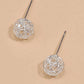 Ball Design Hollow Earrings - HDJ 212