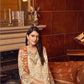 Zebtan Zircon Embroidered Chiffon Unstitched 3 Piece Suit - ZQ-02