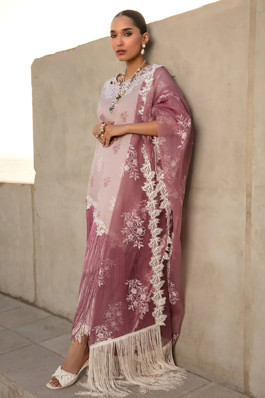 Florence By Rang Rasiya Embroidered Lawn Suits Unstitched 3 Piece RRF-2 Dahlia
