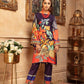 NUR Rang Barang Printed Linen Unstitched 2pc Suit - RB 02