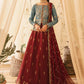 Mehr o Mah by Asim Jofa Festive Embroidered 3pc Unstitched Suit AJM-02
