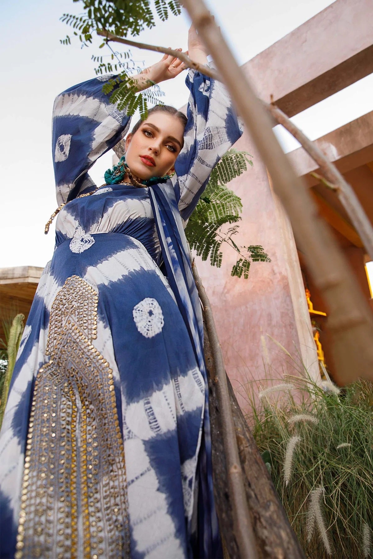 M.Prints By Maria B Embroidered Lawn Suits Unstitched 3 Piece MPT-1702-A