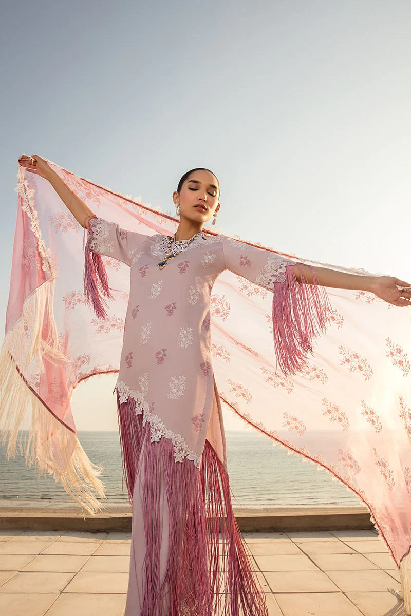 Florence By Rang Rasiya Embroidered Lawn Suits Unstitched 3 Piece RRF-2 Dahlia