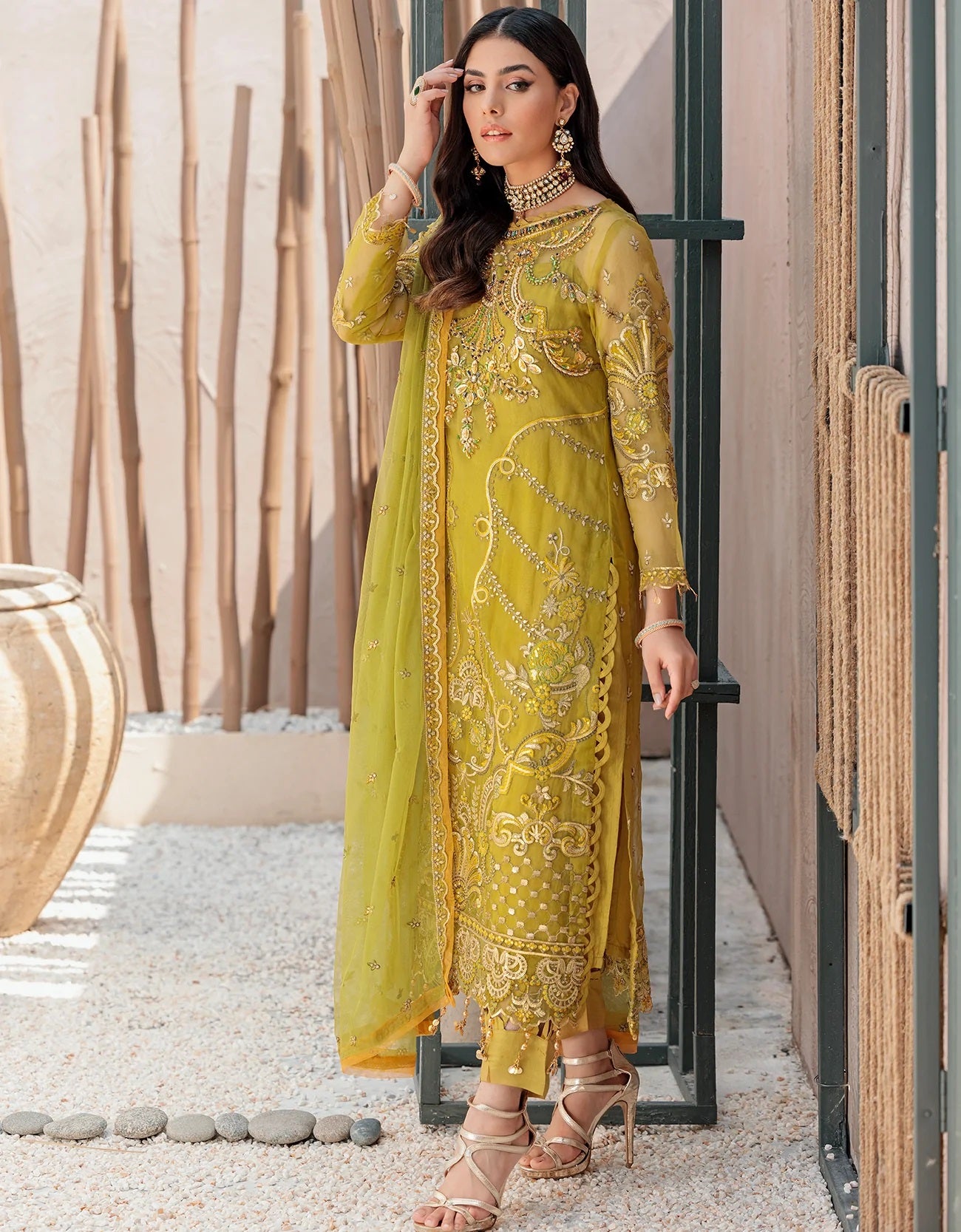 Nafasat By Emaan Adeel Embroidered Organza Suits Unstitched 3 Piece NF-02