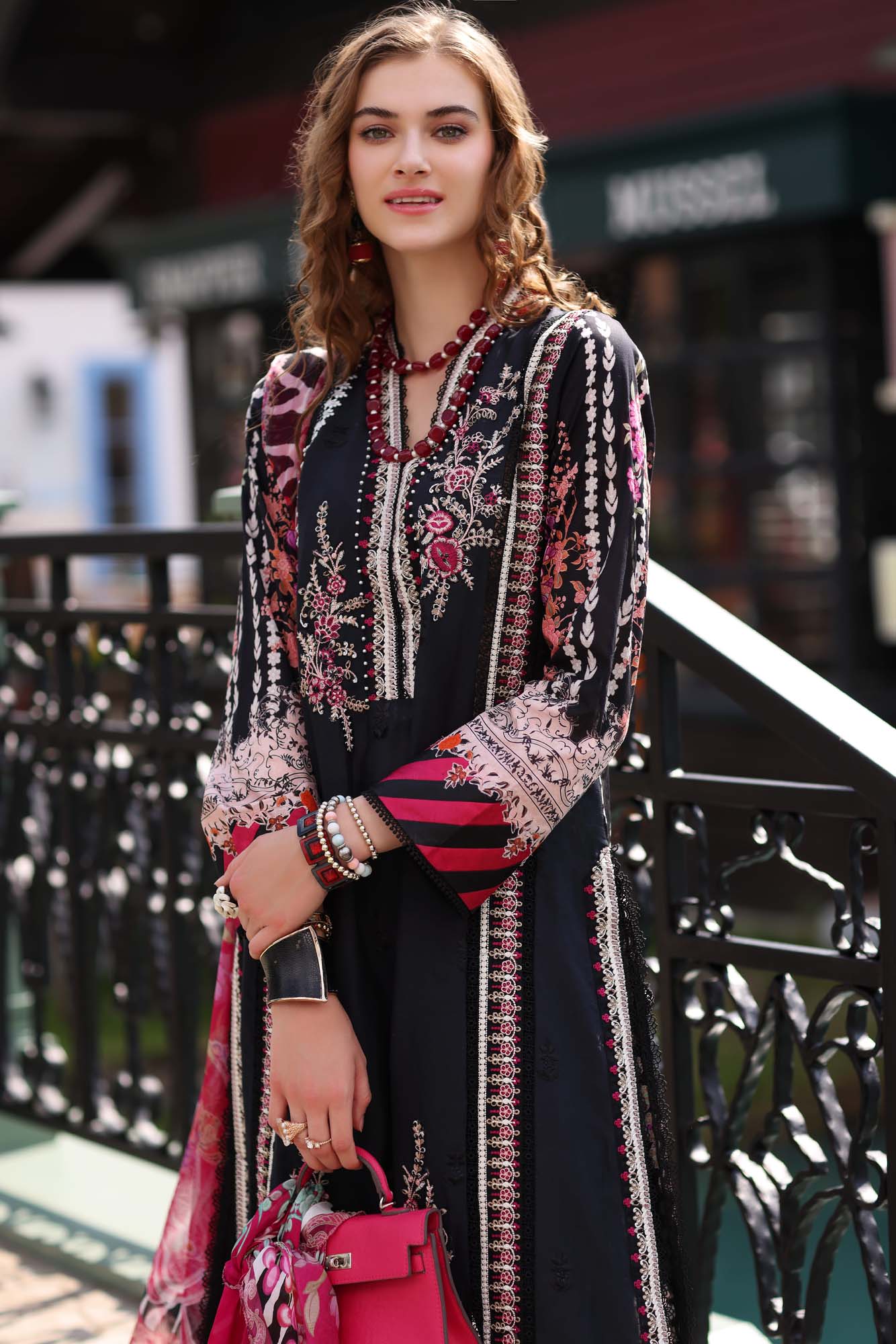 Noor by Saadia Asad Embroidered Lawn Suits Unstitched 3 Piece D-2B