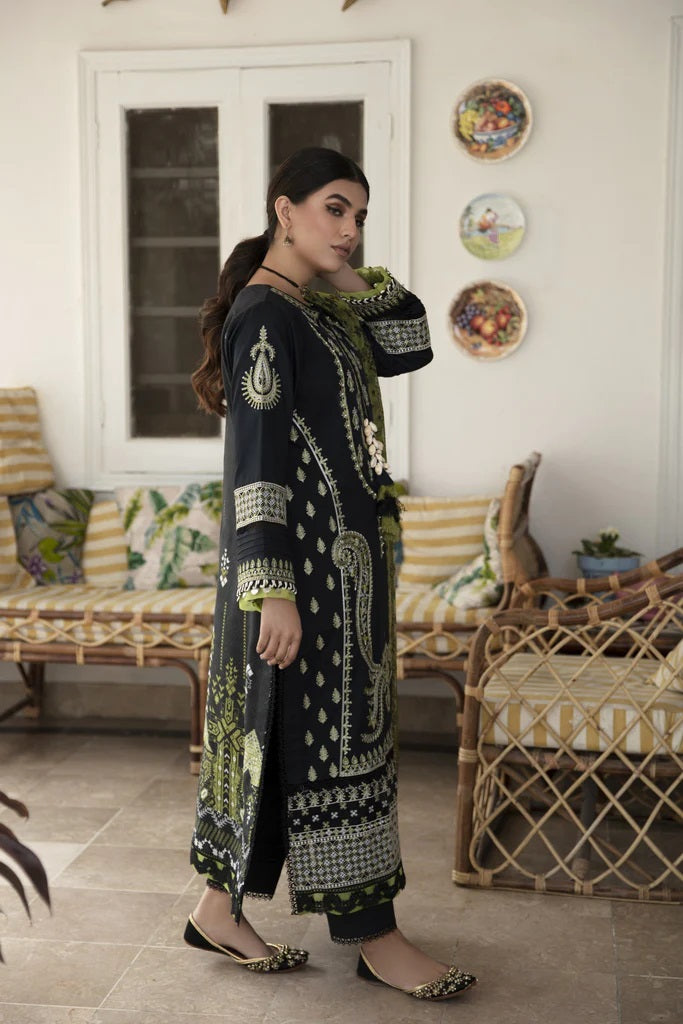 Afsaneh By Aabyaan Embroidered Lawn Suits Unstitched 3 Piece AL-02 Saraab