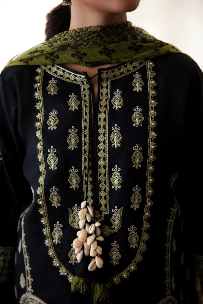 Afsaneh By Aabyaan Embroidered Lawn Suits Unstitched 3 Piece AL-02 Saraab