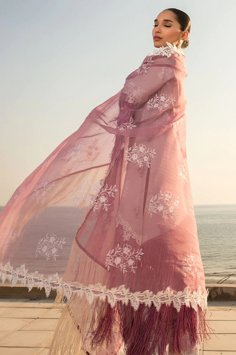 Florence By Rang Rasiya Embroidered Lawn Suits Unstitched 3 Piece RRF-2 Dahlia