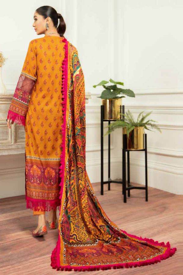 Mausummery Digital Printed Lawn Unstitched 3 Piece Suit – 03 Hazel
