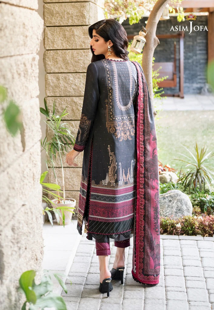 Rania by Asim Jofa Embroidered Lawn Suits Unstitched 3 Piece AJRP-32