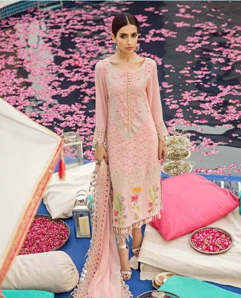 Charizma Eid Embroidered Lawn Unstitched 3 Piece Suit - ED 36 Floral Fiesta