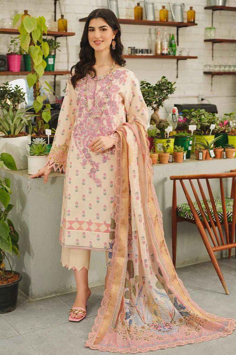 Lifestyle By Rang Rasiya Embroidered Lawn Suits Unstitched 3 Piece RRLSD-3 Symphonia