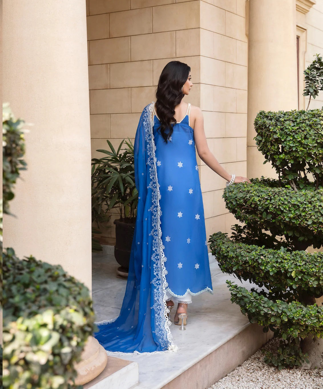 Sable Vogue Embroidered Lawn Suits Unstitched 3 Piece SL-03-23-V1 NEBULA - Luxury Collection