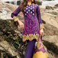 Zainab Chottani Embroidered Lawn Unstitched 3 Piece Suit - 3B Dandelion Shadows