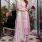 Azure Luxe Festive Organza 3 Piece Unstitched Suit - 04 Lotus