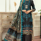 Mausummery Digital Printed Lawn Unstitched 3 Piece Suit – 04 Smoky Black