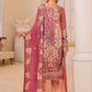Chevron Embroidered Chiffon Suits by Ramsha Unstitched 3-Piece A-407