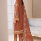 Chevron Embroidered Chiffon Suits by Ramsha Unstitched 3-Piece A-412