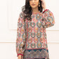 Retro by Adan's Libas Printed Lawn Stitched Kurtis ALRT D-04