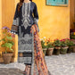 Jahanara Embroidered Lawn Suits Unstitched 3 Piece J16-04 Black