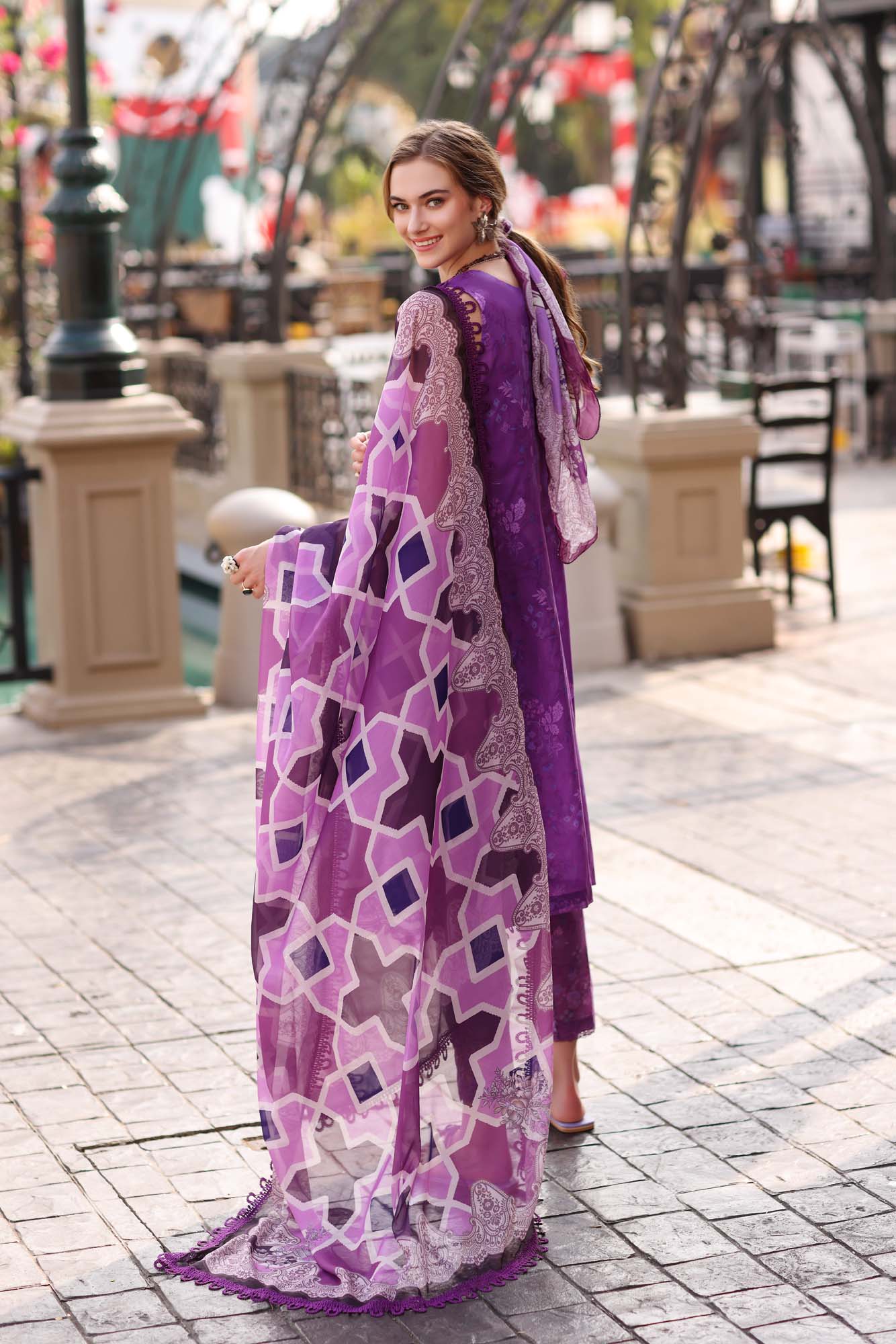 Noor by Saadia Asad Embroidered Lawn Suits Unstitched 3 Piece D-4A