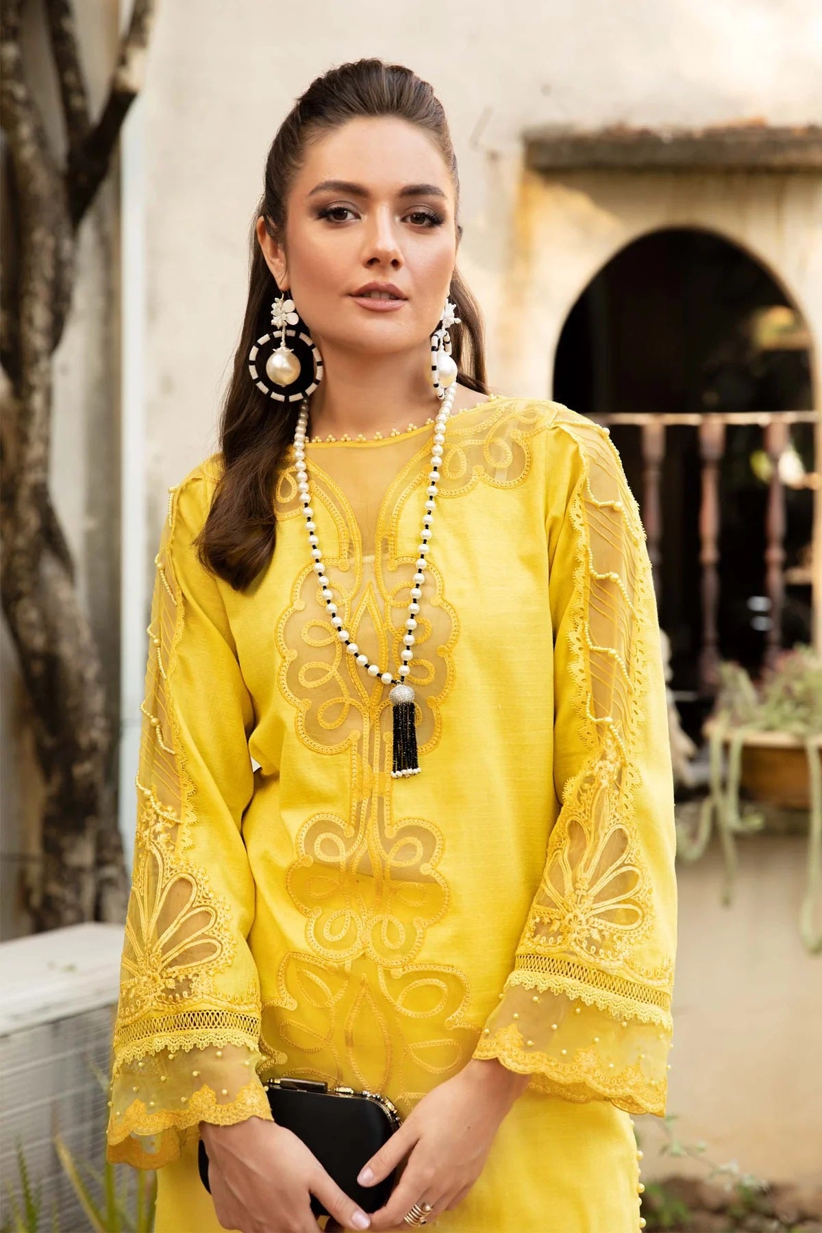 M.Prints By Maria B Embroidered Lawn Suits Unstitched 3 Piece MPT-1704-A