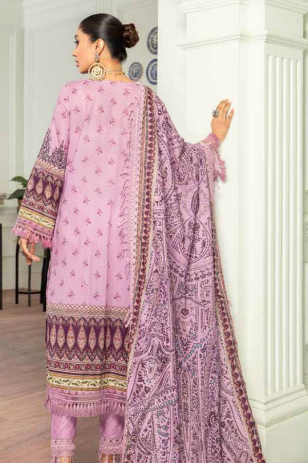 Mausummery Digital Printed Lawn Unstitched 3 Piece Suit – 05 Geranium