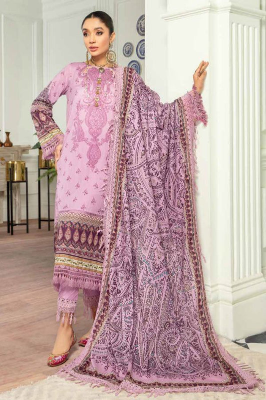 Mausummery Digital Printed Lawn Unstitched 3 Piece Suit – 05 Geranium