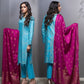 Salitex Self Jacquard Lawn Unstitched 3 Piece Suit -WK 515