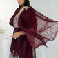 Azure Embroidered Lawn Suits Unstitched 3 Piece AZFL 53 Geranium