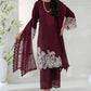 Azure Embroidered Lawn Suits Unstitched 3 Piece AZFL 53 Geranium