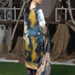 Salitex Cotton Satin Embroidered 3 Piece Unstitched Suit - WK 575