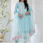 Azure Embroidered Lawn Suits Unstitched 3 Piece AZFL 57 Sky Glow