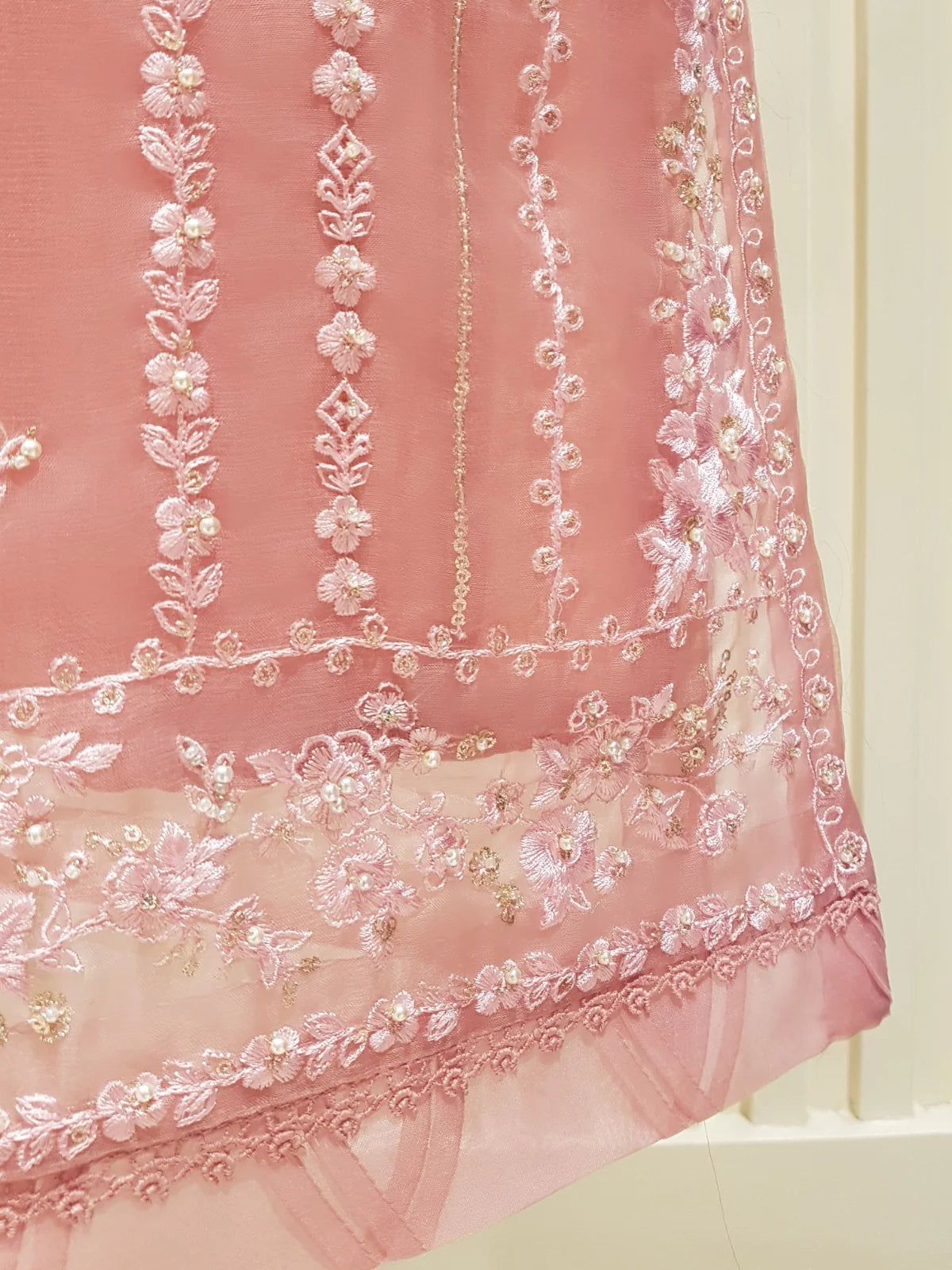 Agha Noor 2pc Pure Organza Stitched Shirt with Dupatta HD-885601