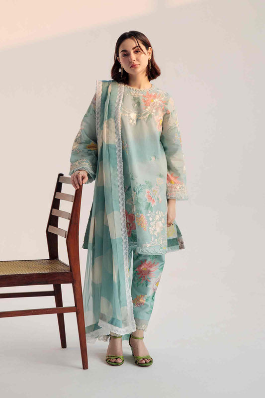 Coco by Zara Shahjahan Embroidered Lawn Suits Unstitched 3 Piece Z23-5b