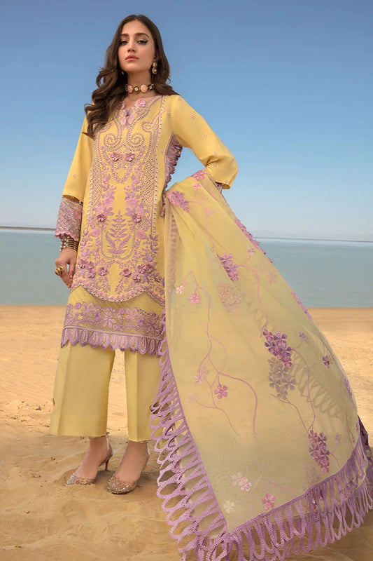 Rang Rasiya Embroidered Premium Lawn Suits Unstitched 3 Piece RR-05 Isabella