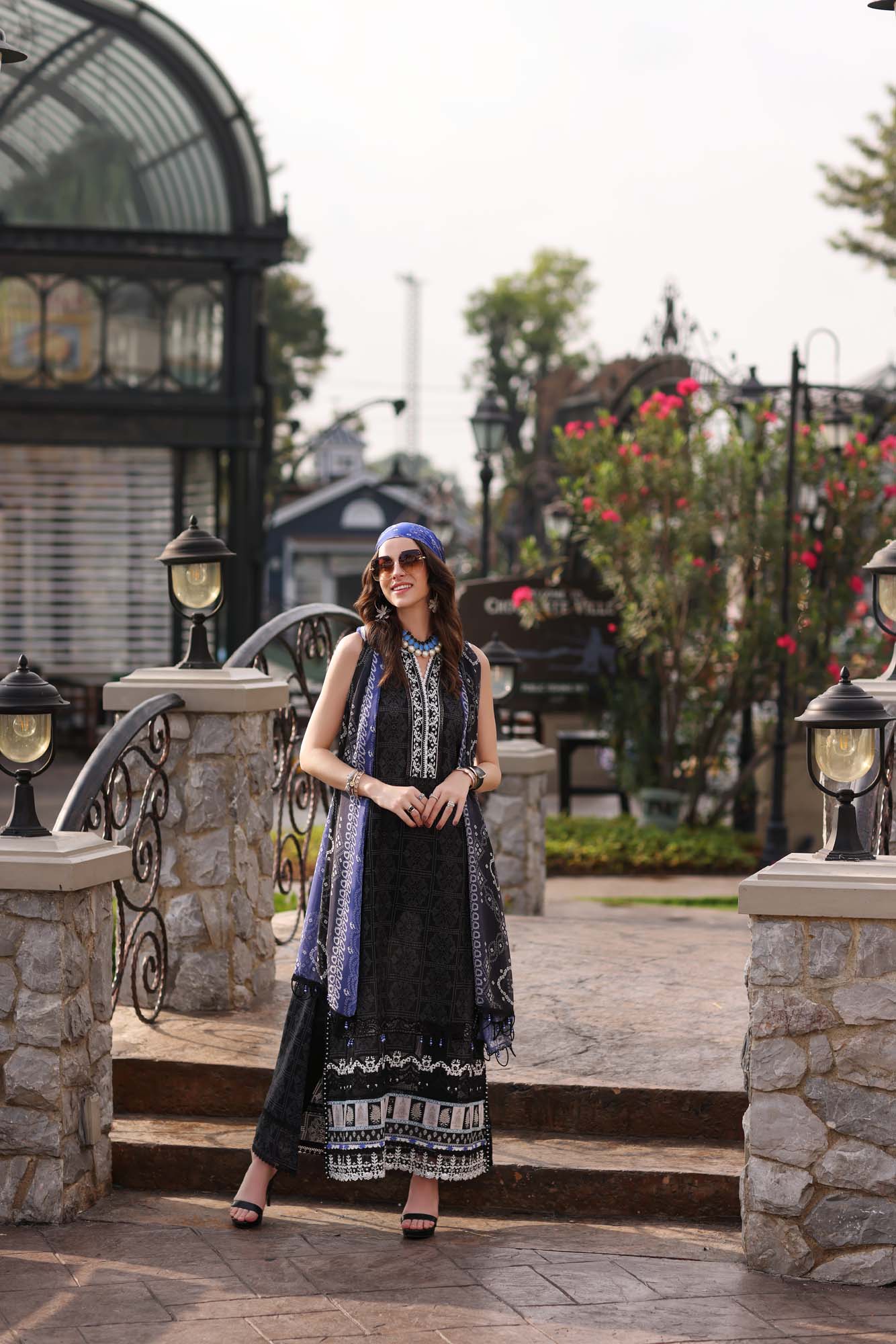 Noor by Saadia Asad Embroidered Lawn Suits Unstitched 3 Piece D-5a