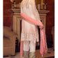 Zebtan Zircon Embroidered Chiffon Unstitched 3 Piece Suit - ZQ-05